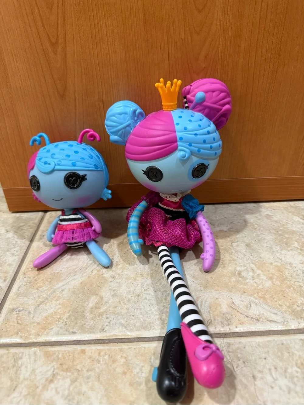 Lalaloopsy Sisters Princess Anise & Fairy Lilac - 2 Doll Set RARE